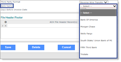Using ACH Originators