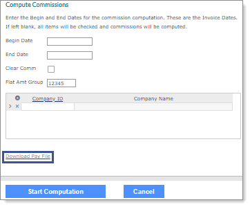 Computing Commissions